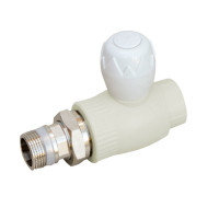 Кран Радиат. Шаров.  25*3/4 прямой (В.О.), фото