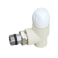 Кран Радиат. Регулиров. 25*3/4 углов. (В.О.), фото