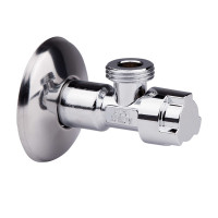 Кран кутовий 1/2*1/2 з кран-буксою "Icma" №519, фото