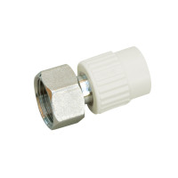 Муфта. Накид.  гайкой с Лат.шток 20*3/4 в (В.О.), фото