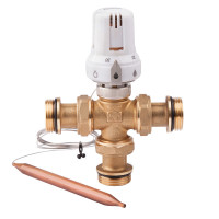 Смес.трехход.1"спогруж.датч.(60-90°С)"Icma"№324, фото