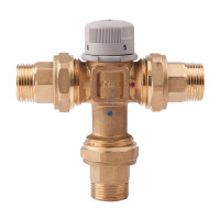 смеситель термостат вых.бок 3/4 (20-60C) "Icma" №142, фото