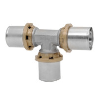 Пресс-фитинг Тройник 26х16х26 "Icma" № 406, фото