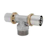 Пресс-фитинг Тройник26х1"н х26 "Icma" № 407, фото