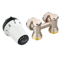 Danfoss Компл.для підкл.стальн.рад.(задн.подкл.) RAS-CK+RLV-KS (013G5276), фото