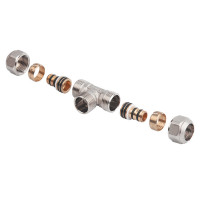 М/П тройник 20х 1/2н х20 "Icma" №547, фото