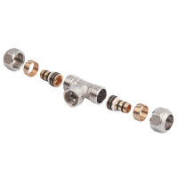 М/П тройник 16х 3/4в х16 "Icma" №548, фото