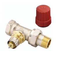 Danfoss Кран радиат. термо RA-N 1/2 прям. с преднастр. (013G0014), фото