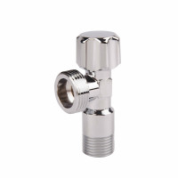 Кран Standart вентил.букса кутовий,хром. 1/2"З х3/4"З д/прилад. SF3441520 Thermo Alliance, фото