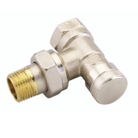 Danfoss Кран радиат. угловой низ RLV 1/2 (003L0143), фото