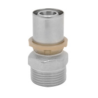 Прес-фiтинг Перехiдник 3/4н х16 "Icma" № 402, фото