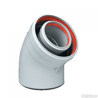 Угол коаксиальный 45° 60х100, фото