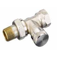 Danfoss Кран радиат. прямой низ RLV 1/2 (003L0144), фото