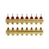 Коллектор с расходомерами Danfoss FHF на 8 выходов (088U0528), фото