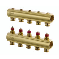 Danfoss Коллектор FHF   5 без расходомеров (088U0505), фото