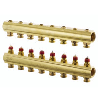 Danfoss Коллектор FHF   8 без расходомеров (088U0508), фото