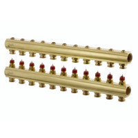 Danfoss Коллектор FHF  11 без расходомеров (088U0511), фото