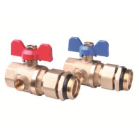 Danfoss Кульові крани Ду25 для підключення колекторів, 2шт (088U0822), фото