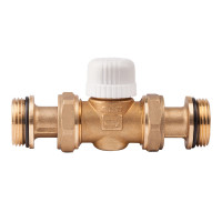 Вентиль 2-х ходовий зонний,термостат.без ручн. регул.3/4"зз.(30*1,5) №300 Icma, фото