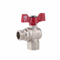 SD FORTE шар.кран угловой 1/2 БГШ вода   SF267W15, фото