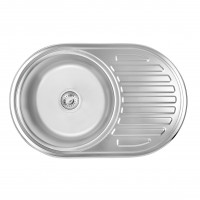 Мийка для кухні 7750 Satin 0,8 мм Lidz, фото