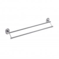 Тримач для рушника Lidz Oreo 0102 подвійний LDORE0102CRM22082 Chrome, фото