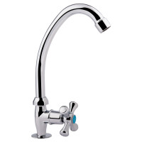 Кран на одну воду для кухни Lidz (CRM) 75 21 269F, фото