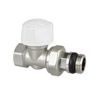 кран радиат термо 3/4 прямой без термоголовки "Icma" №775+940, фото