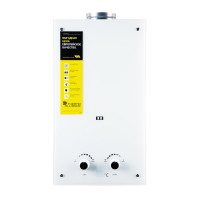 Колонка газовая дымоходная Thermo Alliance JSD20-10GE 10 л стекло (белое), фото