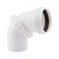 Колено канализационное TA Sewage 110 универсальное, фото