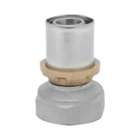 Перехідник прямий 1/2"в х16 станд.д/обпрес. труб №401 Icma, фото