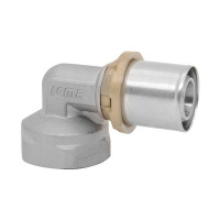 Кут (90) станд. 1/2"в х16 д/обпрес. труб №405 Icma, фото