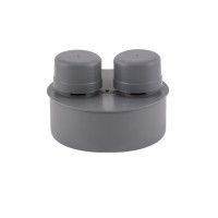 Заглушка з поліпр. з повітрян. клапаном 110 д/каналіз. труб TA Sewage, фото