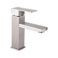 Змішувач для раковини Kubis 001F (k35) (10 30 001 00) Nickel Lidz, фото