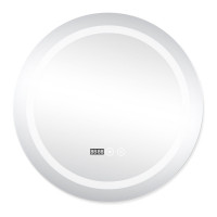 Дзеркало Mideya (DC-F803) настінне кругле з LED-підсвічуванням Touch, фото