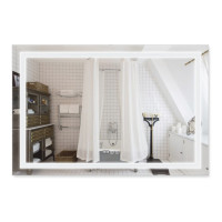 Дзеркало Mideya (DC-F613) настінне прямокутне з LED-підсвічуванням Touch, фото