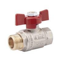 Кран шаровой Icma 1/2" прямой №351, фото