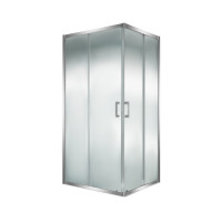 Душова кабіна Taurus CRM1099SC6 квадратна 90х90 см, скло 6 мм Clear, CalcLess, без піддону Qtap, фото