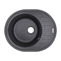 Мийка для кухні (BLA-03) 620х500/200 Lidz, фото