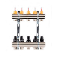 Коллектор с расходомерами SD Forte 1" на 12 выходов, фото