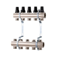 Коллектор SD Forte 1" на 5 выходов, фото