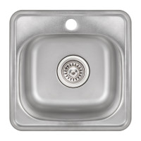 Мийка для кухні 3838 Satin 0,6 мм Lidz, фото