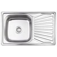 Мийка для кухні 7848 Micro Decor 0,8 мм Lidz, фото