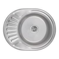 Мийка для кухні 5745 Satin 0.8мм Lidz, фото