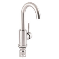 Змішувач для кухні Aria 015F2, Nickel (k35) LDARI015F2NKS34942, фото