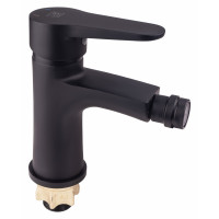 Змішувач для біде Nicole 001AF (k35) (14 43 001AF) Black Lidz, фото