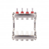 Колектор з витратомірами SD Plus 1" 10 виходів SD00410, фото