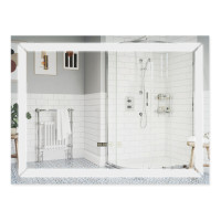 Дзеркало Qtap Mideya з антизапотіванням (DC-F605) 800х600 QT2078F605W, фото