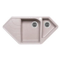 Кухонна мийка Lidz 1000x500/225 MAR-07 (LIDZMAR071000500225), фото