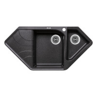 Кухонна мийка Lidz 1000x500/225 GRF-13 (LIDZGRF131000500225), фото